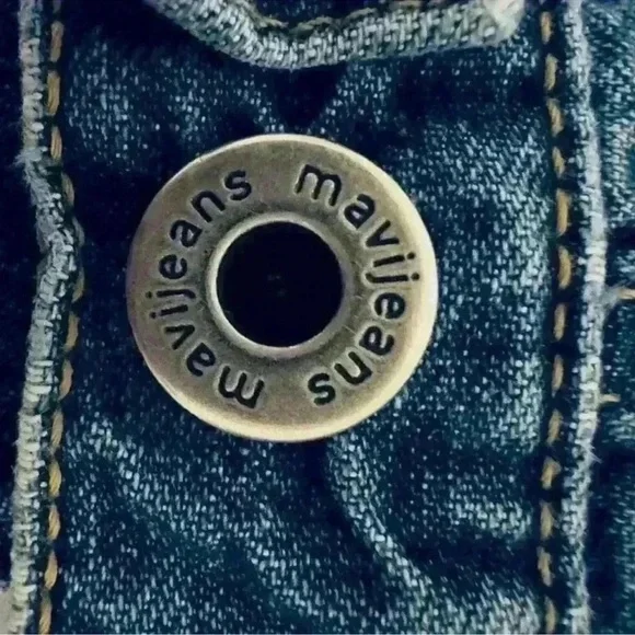 Vintage Classic Mavi “The Kathy Trucker” Blue Denim Jacket, Women’s Size Small - Picture 7 of 10